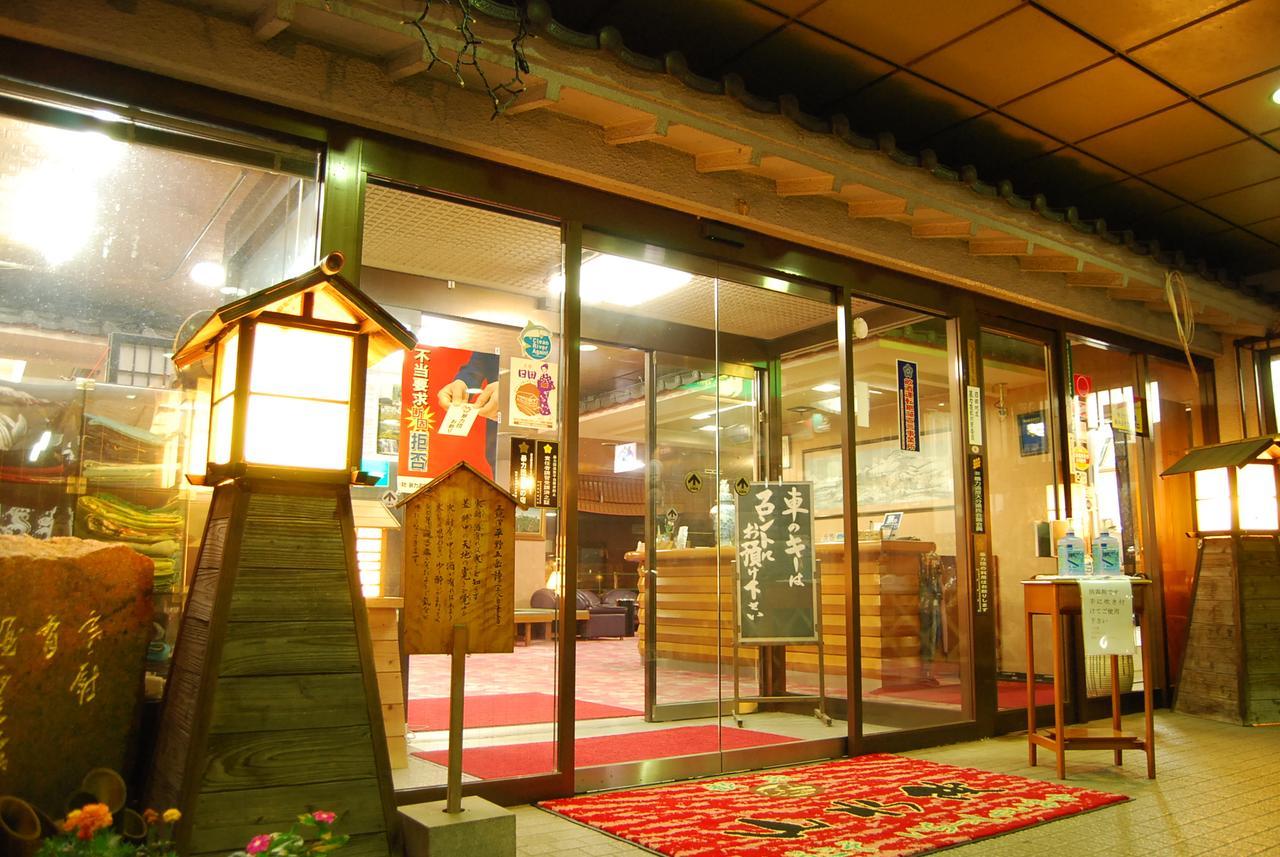 Riverside Hotel Sansuikan 히타 외부 사진